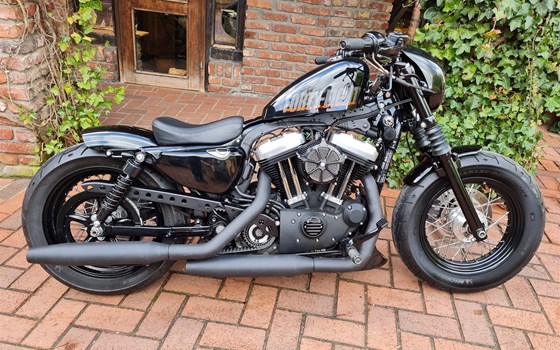 Umgebautes Motorrad Harley-Davidson Sportster XL 1200X Forty-Eight von X-Trem Custombikes - Bild 7 Umgebautes Motorrad Harley-Davidson Sportster XL 1200X Forty-Eight von X-Trem Custombikes - Bild 7