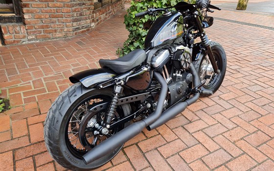 Umgebautes Motorrad Harley-Davidson Sportster XL 1200X Forty-Eight von X-Trem Custombikes - Bild 9 Umgebautes Motorrad Harley-Davidson Sportster XL 1200X Forty-Eight von X-Trem Custombikes - Bild 9