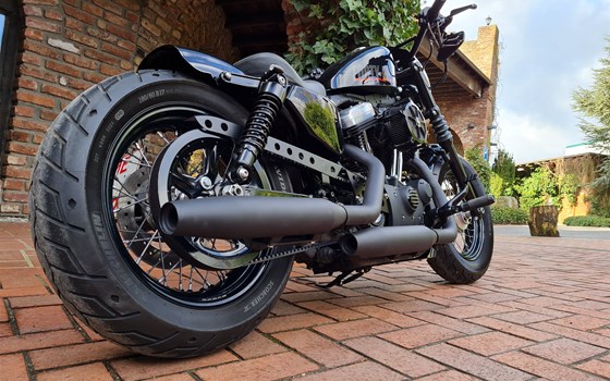 Umgebautes Motorrad Harley-Davidson Sportster XL 1200X Forty-Eight von X-Trem Custombikes - Bild 10 Umgebautes Motorrad Harley-Davidson Sportster XL 1200X Forty-Eight von X-Trem Custombikes - Bild 10