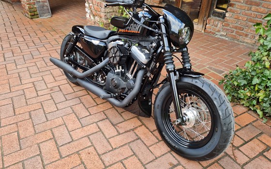 Umgebautes Motorrad Harley-Davidson Sportster XL 1200X Forty-Eight von X-Trem Custombikes - Bild 11 Umgebautes Motorrad Harley-Davidson Sportster XL 1200X Forty-Eight von X-Trem Custombikes - Bild 11