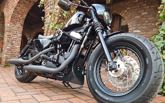 Umgebautes Motorrad Harley-Davidson Sportster XL 1200X Forty-Eight von X-Trem Custombikes - Bild 12 Umgebautes Motorrad Harley-Davidson Sportster XL 1200X Forty-Eight von X-Trem Custombikes - Bild 12