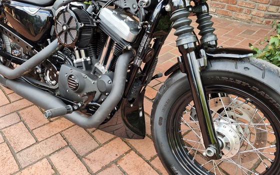 Umgebautes Motorrad Harley-Davidson Sportster XL 1200X Forty-Eight von X-Trem Custombikes - Bild 19 Umgebautes Motorrad Harley-Davidson Sportster XL 1200X Forty-Eight von X-Trem Custombikes - Bild 19