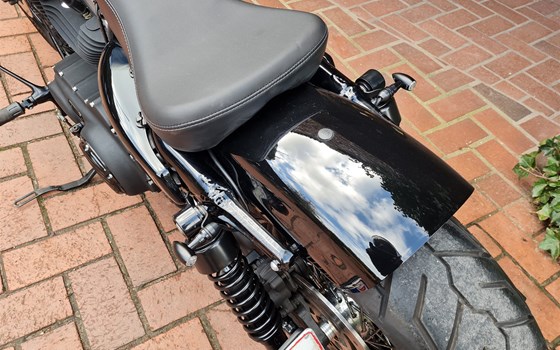 Umgebautes Motorrad Harley-Davidson Sportster XL 1200X Forty-Eight von X-Trem Custombikes - Bild 13 Umgebautes Motorrad Harley-Davidson Sportster XL 1200X Forty-Eight von X-Trem Custombikes - Bild 13