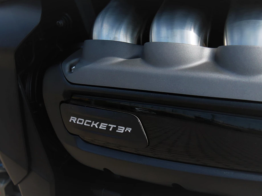 Umbgebautes Motorrad Triumph Rocket 3 R Black Bild 7: Umbgebautes Motorrad Triumph Rocket 3 R Black