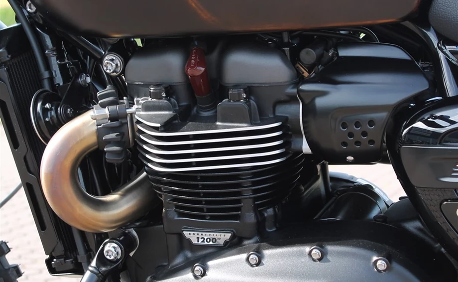 Umbgebautes Motorrad Triumph Scrambler 1200 XE Bild 13: Umbgebautes Motorrad Triumph Scrambler 1200 XE