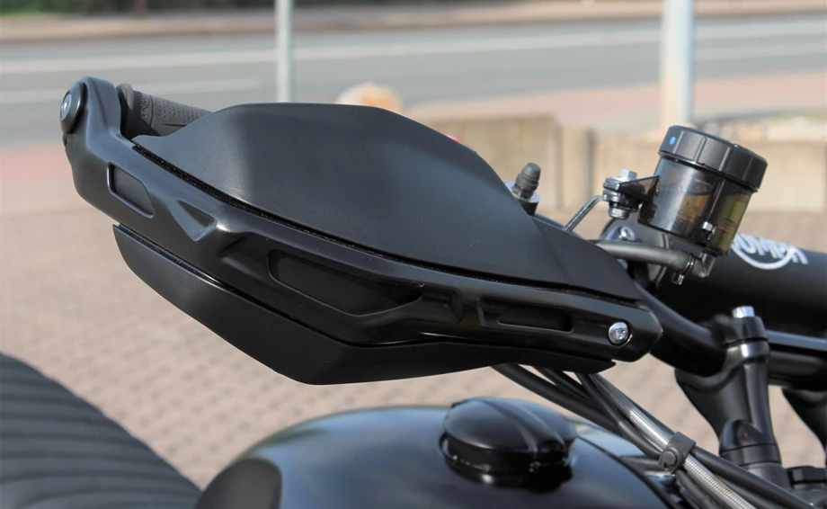 Umbgebautes Motorrad Triumph Scrambler 1200 XE Bild 16: Umbgebautes Motorrad Triumph Scrambler 1200 XE