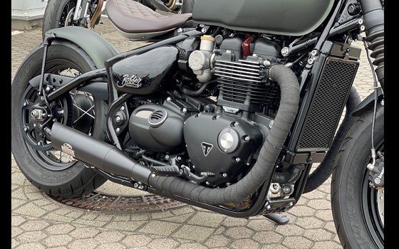 Umgebautes Motorrad Triumph Bonneville Bobber von Stärker-Profil GmbH - Bild 10 Umgebautes Motorrad Triumph Bonneville Bobber von Stärker-Profil GmbH - Bild 10
