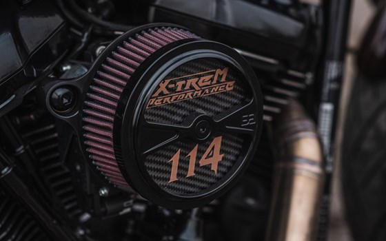 Umgebautes Motorrad Harley-Davidson Softail Fat Boy 114 FLFBS von X-Trem Custombikes - Bild 14