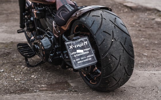Umgebautes Motorrad Harley-Davidson Softail Fat Boy 114 FLFBS von X-Trem Custombikes - Bild 19