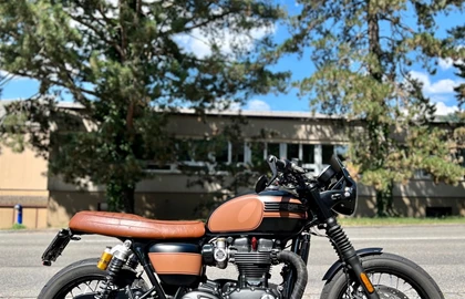 Triumph Bonneville T120 Black Custom Bike Triumph Bonneville T120 Black Custom Bike