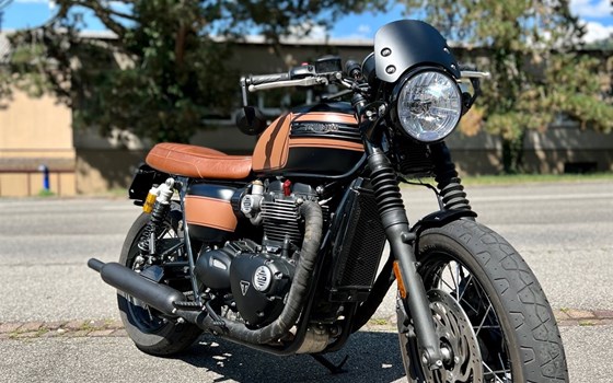 Umgebautes Motorrad Triumph Bonneville T120 Black von Pat-Bikes - Bild 3 Umgebautes Motorrad Triumph Bonneville T120 Black von Pat-Bikes - Bild 3