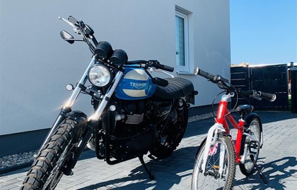 Triumph Bonneville Spirit Custom Bike