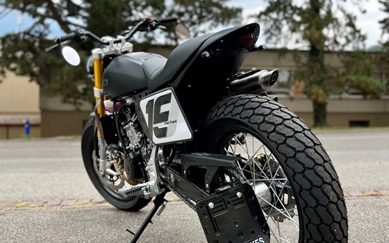 Umgebautes Motorrad Fantic Caballero Flat Track 500 von Pat-Bikes - Bild 5 Umgebautes Motorrad Fantic Caballero Flat Track 500 von Pat-Bikes - Bild 5