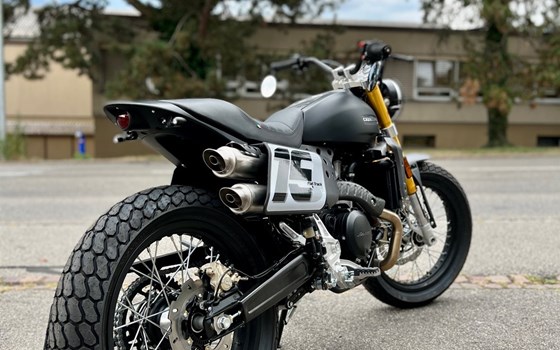 Umgebautes Motorrad Fantic Caballero Flat Track 500 von Pat-Bikes - Bild 2 Umgebautes Motorrad Fantic Caballero Flat Track 500 von Pat-Bikes - Bild 2