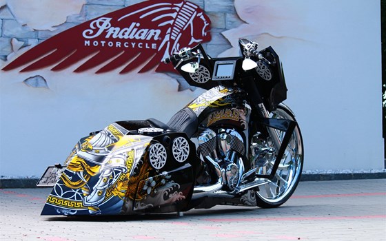 Umgebautes Motorrad Indian Chieftain von SMC-Styrian Motor Cycle - Bild 2 Umgebautes Motorrad Indian Chieftain von SMC-Styrian Motor Cycle - Bild 2
