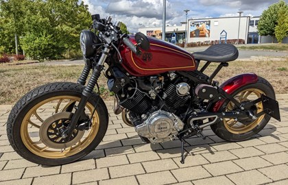 Yamaha XV 750 Virago Custom Bike Yamaha XV 750 Virago Custom Bike