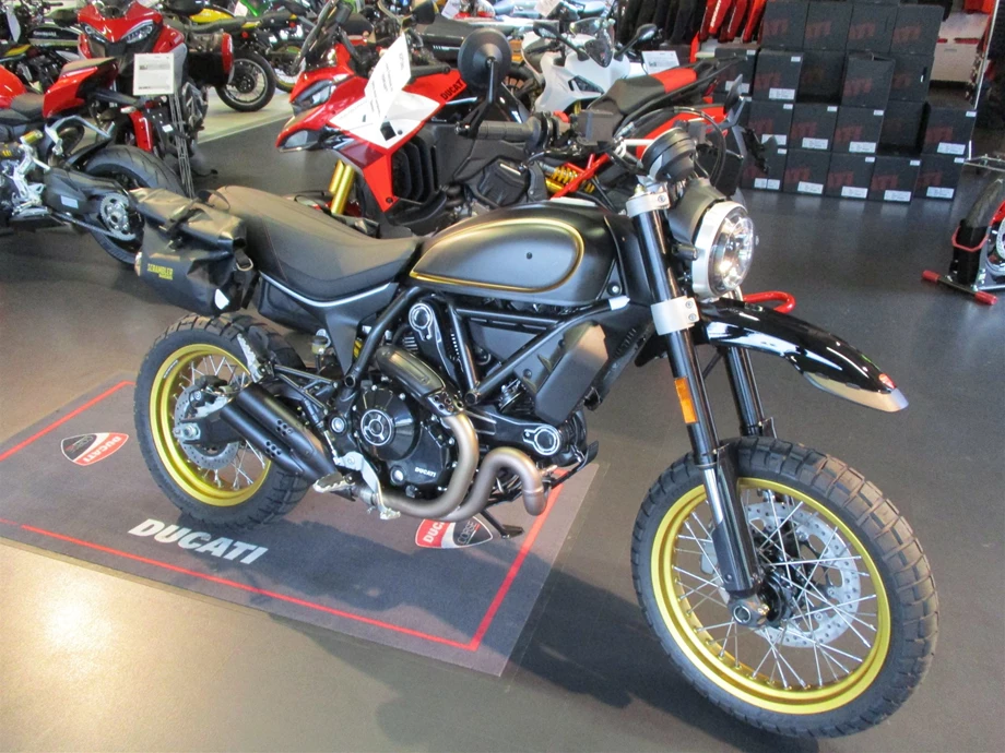 Umbgebautes Motorrad Ducati Scrambler Desert Sled Bild 9: Umbgebautes Motorrad Ducati Scrambler Desert Sled