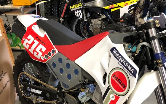 Umgebautes Motorrad Husqvarna TE 410 von MSR Einspurfahrzeuge Machleb-Staiber-Renz GbR - Bild 1 Umgebautes Motorrad Husqvarna TE 410 von MSR Einspurfahrzeuge Machleb-Staiber-Renz GbR - Bild 1