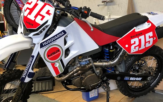 Umgebautes Motorrad Husqvarna TE 410 von MSR Einspurfahrzeuge Machleb-Staiber-Renz GbR - Bild 2 Umgebautes Motorrad Husqvarna TE 410 von MSR Einspurfahrzeuge Machleb-Staiber-Renz GbR - Bild 2