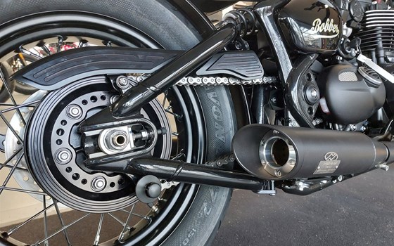 Umgebautes Motorrad Triumph Bonneville Bobber von Motorrad Lörper, Inh. Martin Lörper - Bild 7 Umgebautes Motorrad Triumph Bonneville Bobber von Motorrad Lörper, Inh. Martin Lörper - Bild 7