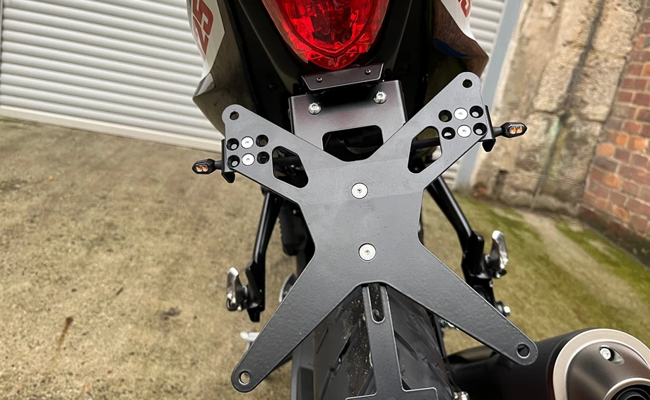 Umbgebautes Motorrad Suzuki GSX-S125 Bild 6: Umbgebautes Motorrad Suzuki GSX-S125