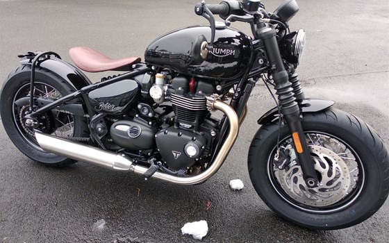 Umgebautes Motorrad Triumph Bonneville Bobber von Motorrad Reinhardt GmbH - Bild 2 Umgebautes Motorrad Triumph Bonneville Bobber von Motorrad Reinhardt GmbH - Bild 2