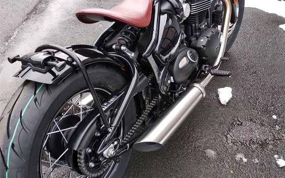 Umgebautes Motorrad Triumph Bonneville Bobber von Motorrad Reinhardt GmbH - Bild 4 Umgebautes Motorrad Triumph Bonneville Bobber von Motorrad Reinhardt GmbH - Bild 4