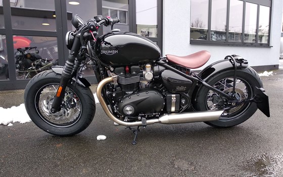 Umgebautes Motorrad Triumph Bonneville Bobber von Motorrad Reinhardt GmbH - Bild 5 Umgebautes Motorrad Triumph Bonneville Bobber von Motorrad Reinhardt GmbH - Bild 5