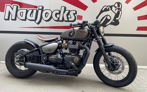 Umgebautes Motorrad Triumph Bonneville Bobber von Motorrad Naujocks - Bild 16 Umgebautes Motorrad Triumph Bonneville Bobber von Motorrad Naujocks - Bild 16