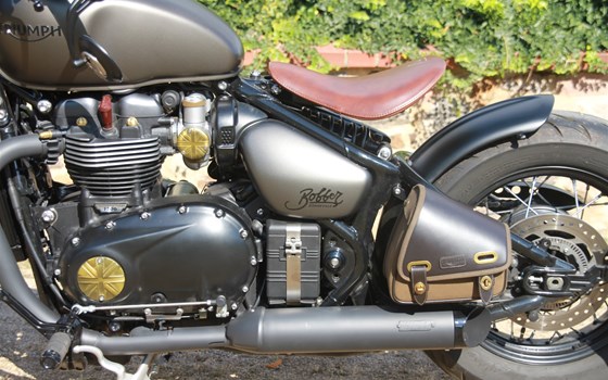 Umgebautes Motorrad Triumph Bonneville Bobber von Motorrad Naujocks - Bild 5 Umgebautes Motorrad Triumph Bonneville Bobber von Motorrad Naujocks - Bild 5