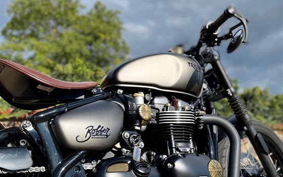 Umgebautes Motorrad Triumph Bonneville Bobber von Motorrad Naujocks - Bild 21 Umgebautes Motorrad Triumph Bonneville Bobber von Motorrad Naujocks - Bild 21