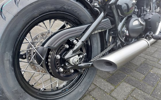 Umgebautes Motorrad Triumph Bonneville Bobber von Motorrad Lörper, Inh. Martin Lörper - Bild 11 Umgebautes Motorrad Triumph Bonneville Bobber von Motorrad Lörper, Inh. Martin Lörper - Bild 11