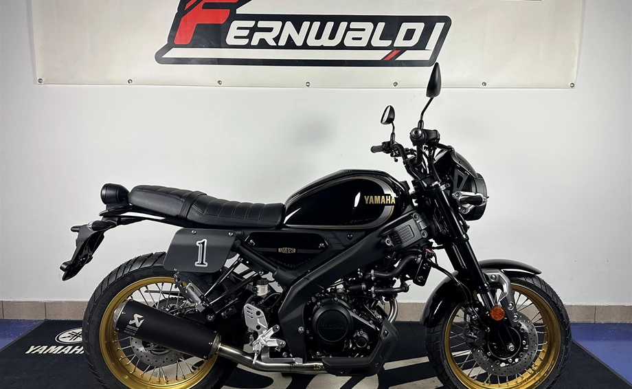 Umbgebautes Motorrad Yamaha XSR125 Legacy Bild 4: Umbgebautes Motorrad Yamaha XSR125 Legacy