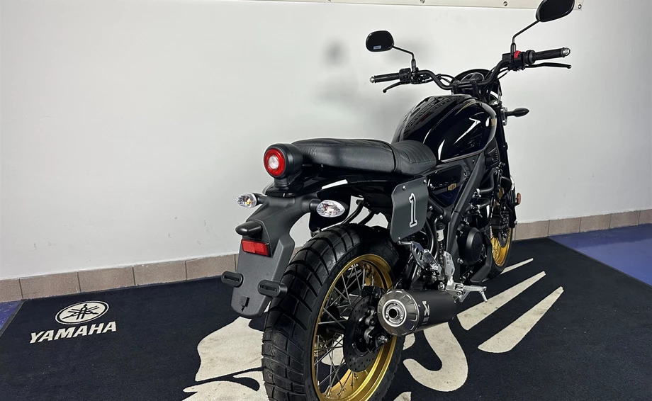 Umbgebautes Motorrad Yamaha XSR125 Legacy Bild 5: Umbgebautes Motorrad Yamaha XSR125 Legacy