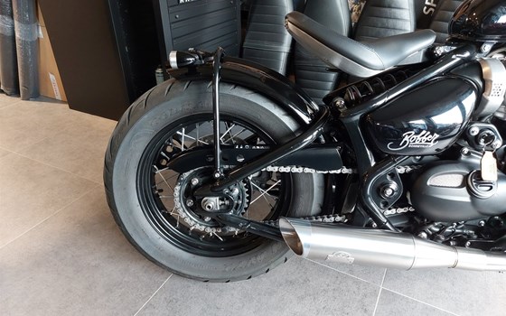 Umgebautes Motorrad Triumph Bonneville Bobber von Kfz- und Zweirad-Technik Marcel Schmidt - Bild 6 Umgebautes Motorrad Triumph Bonneville Bobber von Kfz- und Zweirad-Technik Marcel Schmidt - Bild 6