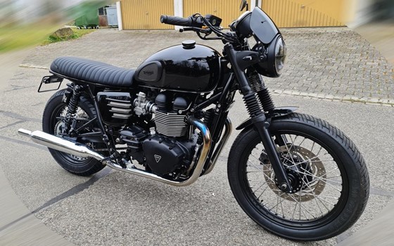 Umgebautes Motorrad Triumph Bonneville T100 von user1254255 - Bild 2 Umgebautes Motorrad Triumph Bonneville T100 von user1254255 - Bild 2