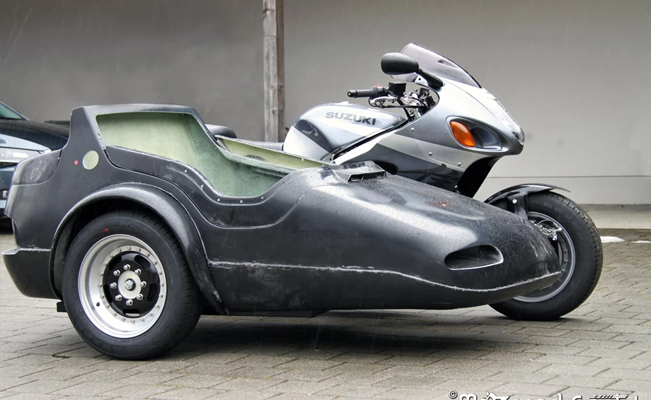 Umbgebautes Motorrad Suzuki Hayabusa Bild 18: Umbgebautes Motorrad Suzuki Hayabusa