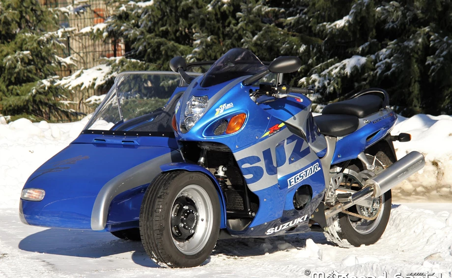 Umbgebautes Motorrad Suzuki Hayabusa Bild 26: Umbgebautes Motorrad Suzuki Hayabusa