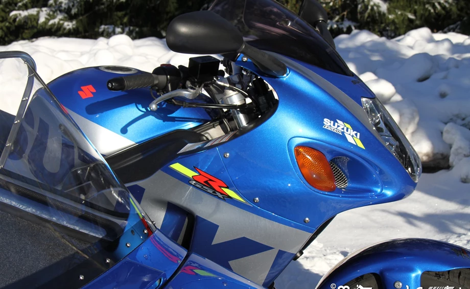 Umbgebautes Motorrad Suzuki Hayabusa Bild 28: Umbgebautes Motorrad Suzuki Hayabusa