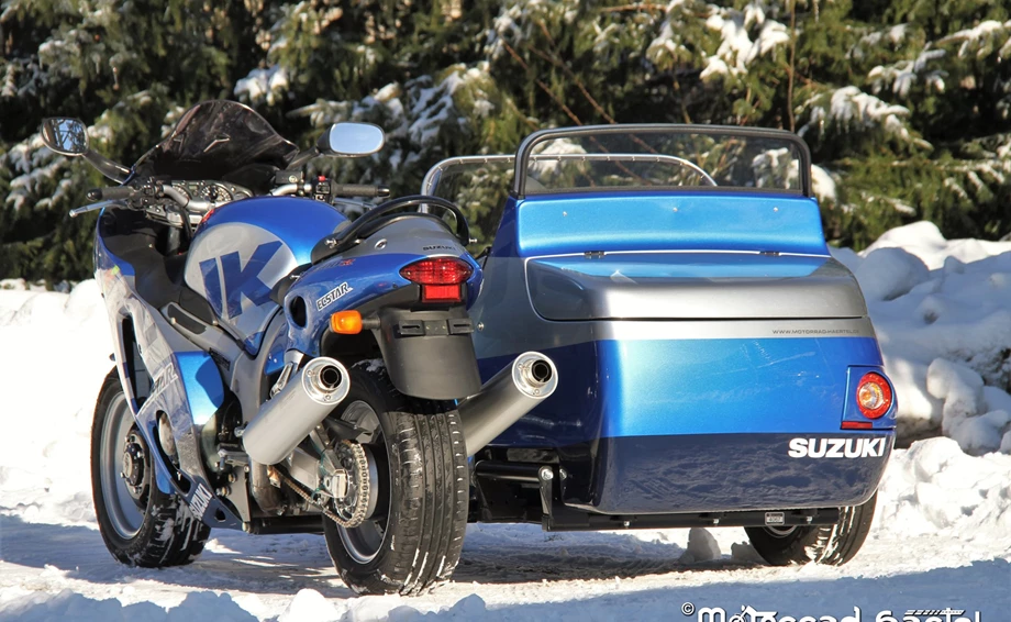 Umbgebautes Motorrad Suzuki Hayabusa Bild 29: Umbgebautes Motorrad Suzuki Hayabusa