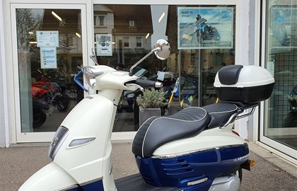 Peugeot Django 125 ABS Blue Custom Bike