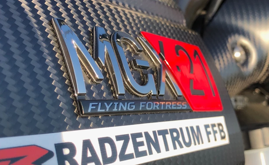 Umbgebautes Motorrad Moto Guzzi MGX-21 Bild 1: Umbgebautes Motorrad Moto Guzzi MGX-21