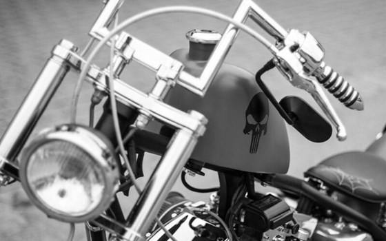 Umgebautes Motorrad Harley-Davidson Custom Bike von BLACK BIKE CRAFTRÄDER - Bild 7 Umgebautes Motorrad Harley-Davidson Custom Bike von BLACK BIKE CRAFTRÄDER - Bild 7