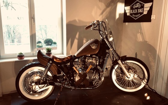 Umgebautes Motorrad Kawasaki EN 500 von BLACK BIKE CRAFTRÄDER - Bild 7 Umgebautes Motorrad Kawasaki EN 500 von BLACK BIKE CRAFTRÄDER - Bild 7