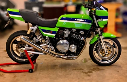 Kawasaki GPZ 1100 Custom Bike Kawasaki GPZ 1100 Custom Bike