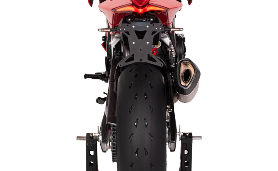 Umbgebautes Motorrad Aprilia Tuono V4 1100 Bild 8: Umbgebautes Motorrad Aprilia Tuono V4 1100