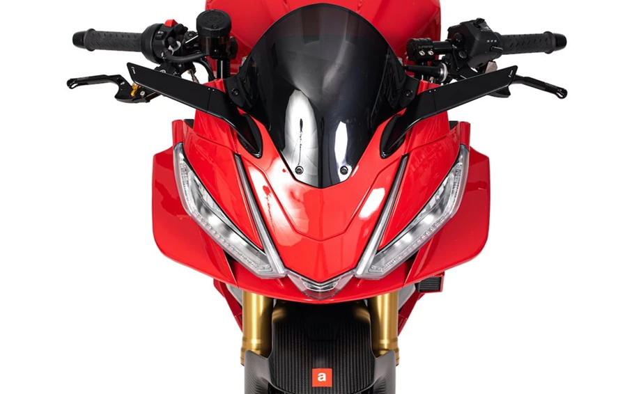 Umbgebautes Motorrad Aprilia Tuono V4 1100 Bild 5: Umbgebautes Motorrad Aprilia Tuono V4 1100