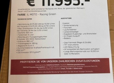 Umgebautes Motorrad Triumph Trident 660 von IL MOTO  Motorradhandel und Reparaturwerkstätte GesmbH - Bild 8 Umgebautes Motorrad Triumph Trident 660 von IL MOTO  Motorradhandel und Reparaturwerkstätte GesmbH - Bild 8