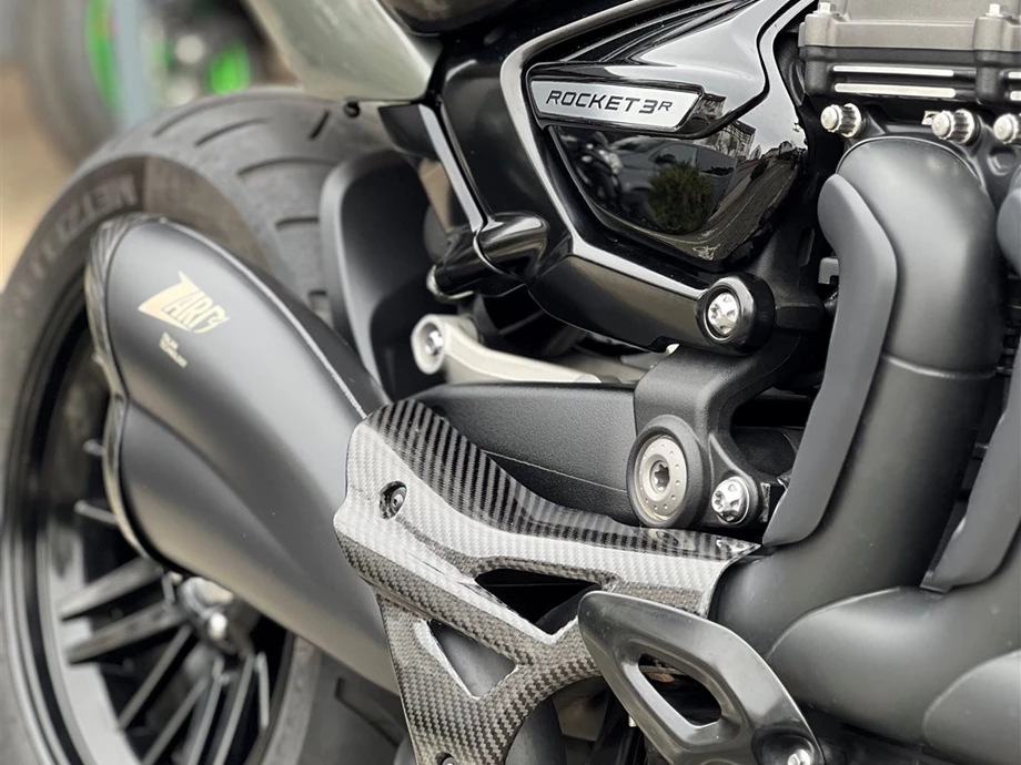 Umbgebautes Motorrad Triumph Rocket 3 R Bild 10: Umbgebautes Motorrad Triumph Rocket 3 R