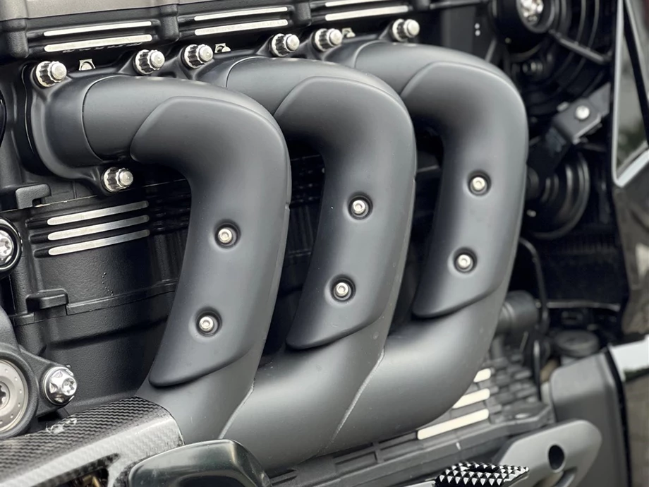 Umbgebautes Motorrad Triumph Rocket 3 R Bild 6: Umbgebautes Motorrad Triumph Rocket 3 R